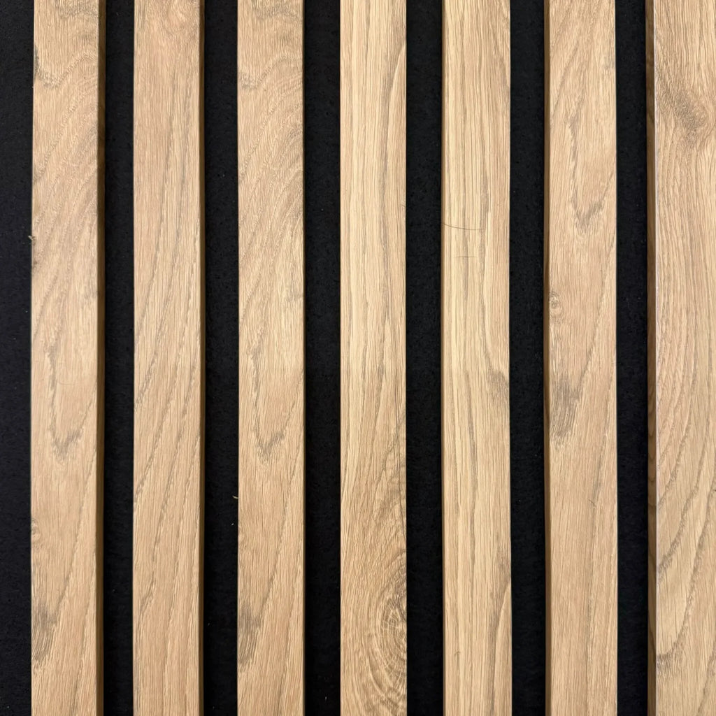 Inspira Akusztikus Falpanel - Rusztikus Natúr Tölgy (60x280 cm) Inspira Bútor