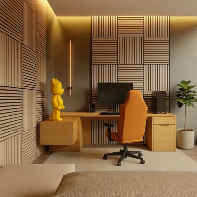 Inspira akusztikus falpanel tölgy