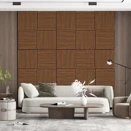 Inspira akusztikus falpanel teak 60x60 cm