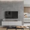 PVC falpanel betonhatás