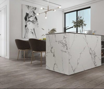 PVC falpanel fehér szürke márvány 120 x 285 cm