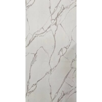 PVC falpanel fehér szürke márvány 120 x 285 cm
