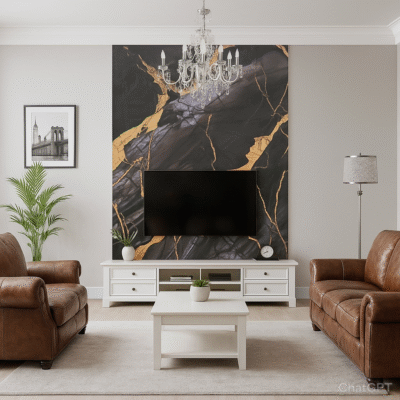 PVC falpanel nagymintás arany 120 x 285 cm