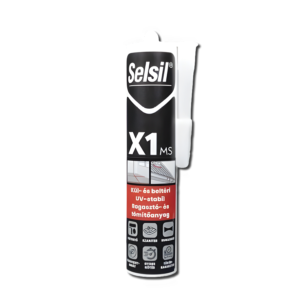 SELSIL X1 PVC falpanel ragasztó