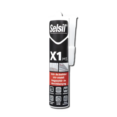 SELSIL X1 PVC falpanel ragasztó
