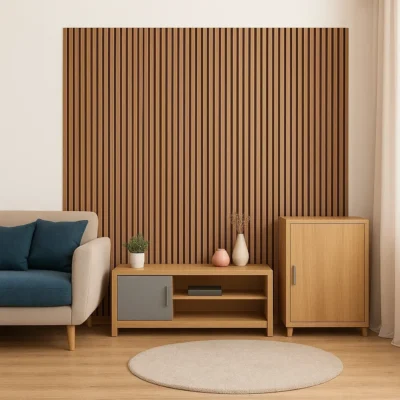 Inspira akusztikus falpanel teak