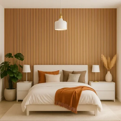 Inspira akusztikus falpanel teak