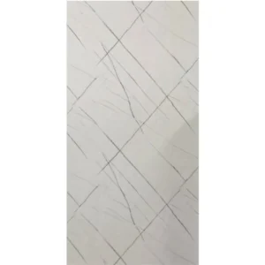 PVC falpanel márványcsíkos fehér 120 x 285 cm