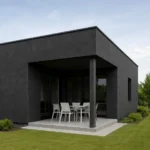 CladFlex sötét beton hatású falburkolat panel 60 x 120 cm méretben Inspira Bútor