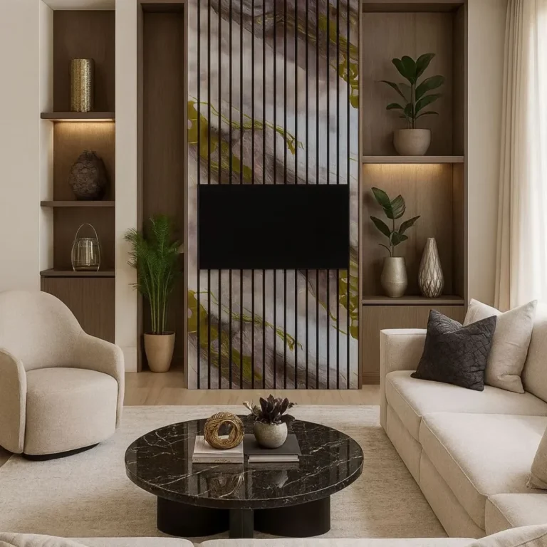 Akusztikus falpanel márvány mintás Inspira Bútor