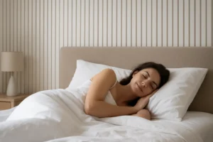 Békés alvás az Inspira Bútor akusztikus falpaneljeivel