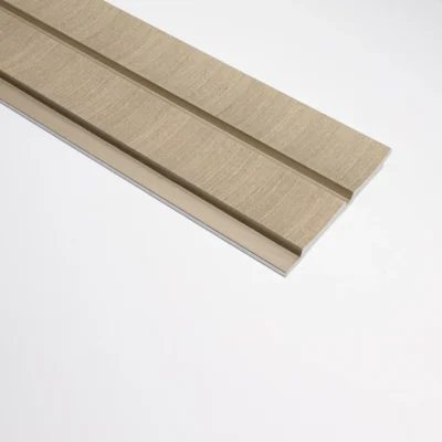 Bézs színű Inspira Decora falpanel vertikális bordázattal és strukturált felülettel