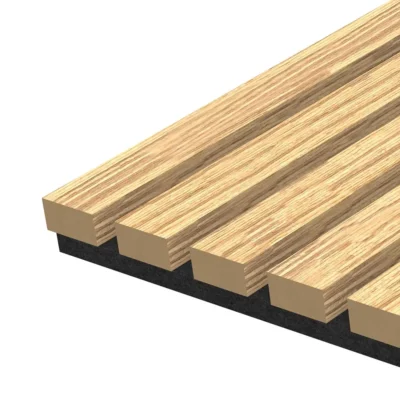 Inspira akusztikus falpanel natúr tölgy színben 60 x 300 cm méretben