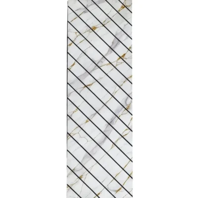 Ferde erezetű márvány mintás Inspira akusztikus falpanel 60 x 280 cm méretben