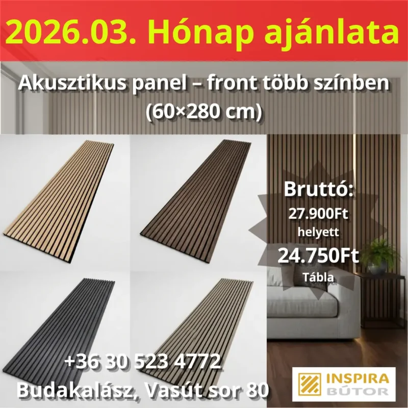 2026.03 honapajanlata akusztikus falpanel inspira butor