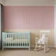 Inspira Kids rózsaszín falpanel MDF felülettel, gyerekszobai falon.