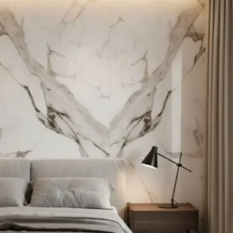 PVC falpanel nagy bronz márvány mintás